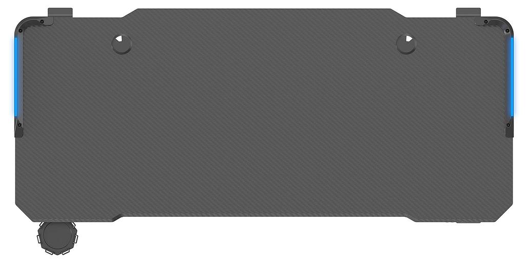 Стол Cactus CS-EDL-GBK столешница МДФ черный каркас черный фото 5