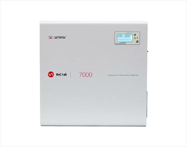 ШТИЛЬ Стабилизатора напряжения: 7000 ВА; инверторный; вх 90-310В; вых 216/224В; настенный (IS7000) фото 1