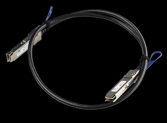 Кабель интерфейсный Mikrotik 100 Gbps QSFP28 direct attach cable, 1m long (XQ+DA0001) фото 1