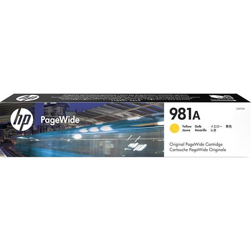 Cartridge HP 981A для PageWide, желтый (6 000 стр.) (J3M70A) фото 1