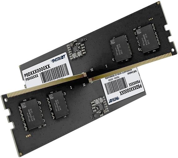 Память DDR5 2x8Gb 4800MHz Patriot PSD516G4800K Signature RTL PC5-38400 CL40 DIMM ECC 288-pin 1.1В фото 3