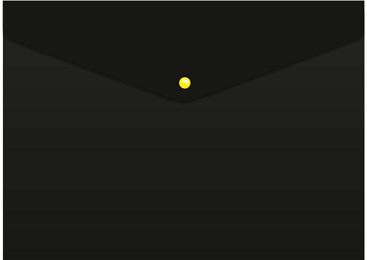 Конверт на кнопке Бюрократ Black Opal BLPK803A4/1 A4 пластик 0.18мм черный (упак.:4шт) фото 8