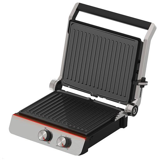 Электрогриль Hyundai HYG-5047 2200Вт черный/черный фото 2