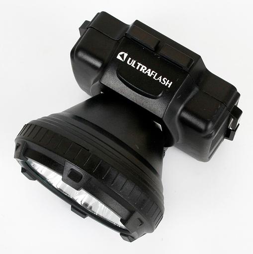 Фонарь налобный Ultraflash LED5362 черный 2.5Вт лам.:светодиод. (11256) фото 5