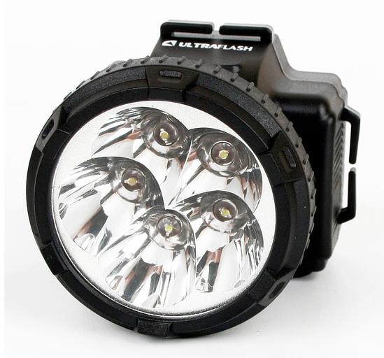 Фонарь налобный Ultraflash LED5365 черный 1.7Вт лам.:светодиод. (11648) фото 4