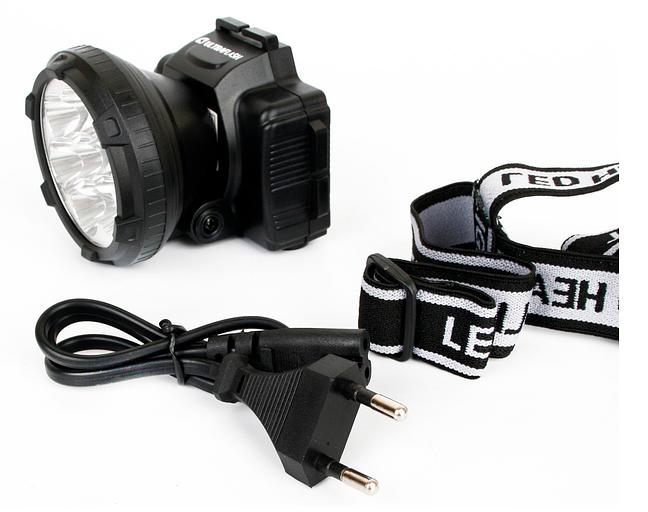 Фонарь налобный Ultraflash LED5365 черный 1.7Вт лам.:светодиод. (11648) фото 8