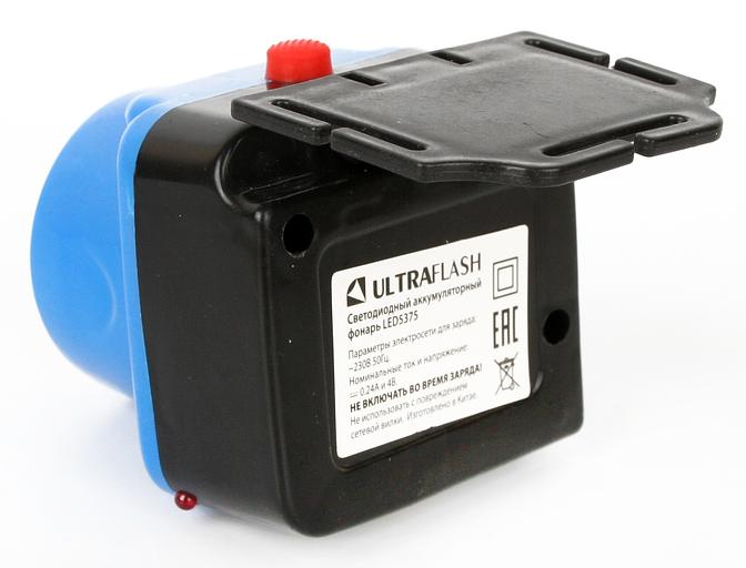Фонарь налобный Ultraflash LED5375 голубой/черный 1.7Вт лам.:светодиод. (14252) фото 5