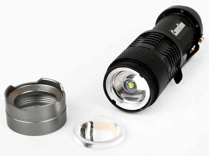 Фонарь ручной Camelion LED5135 черный 3Вт лам.:светодиод. AAx1 (12915) фото 6