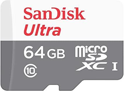 Карта памяти MICRO SDXC 64GB UHS-I SDSQUNR-064G-GN3MN SANDISK фото 1