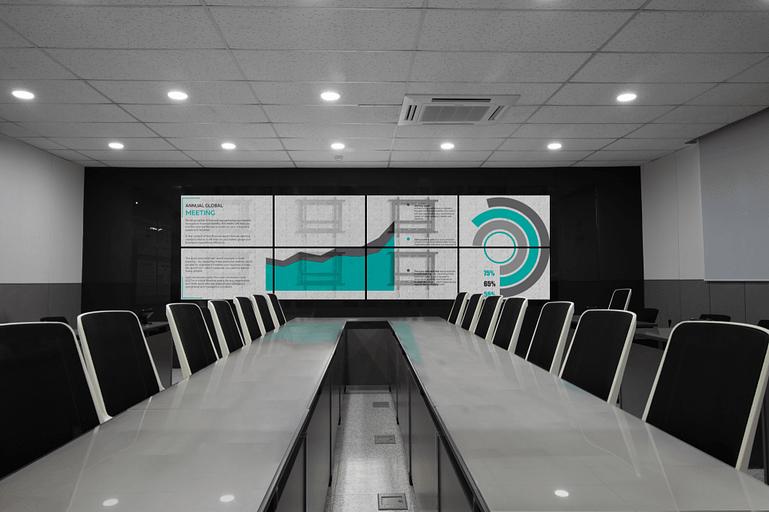 Настенное крепление Push Up для видеостен ONKRON PRO7G чёрный фото 3