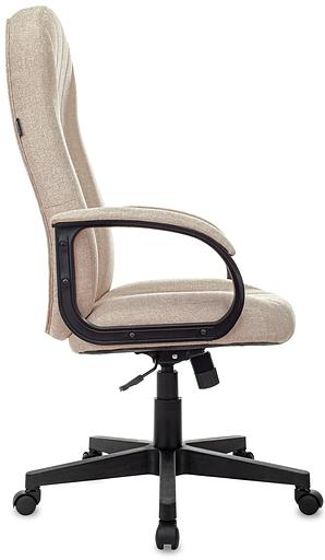 Кресло руководителя Бюрократ T-898AXSN бежевый 38-402 крестовина пластик фото 3