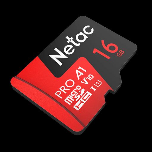 Карта памяти Netac MicroSD P500 Extreme Pro 16GB, Retail version card only фото 1