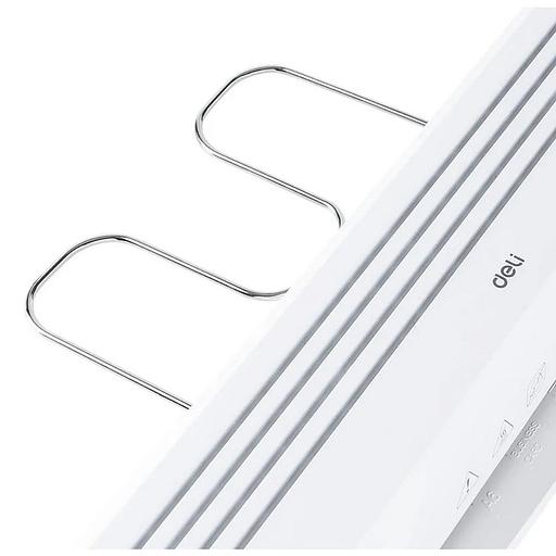 Ламинатор Deli E14379 белый A3 (80-125мкм) 32см/мин хол.лам. лам.фото реверс фото 4