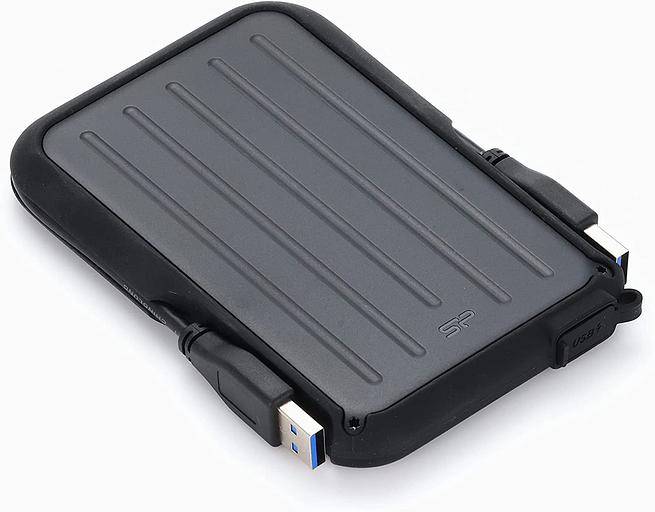 Жесткий диск Silicon Power USB 3.0 1Tb SP010TBPHD66SS3K Armor A66 2.5" черный фото 2