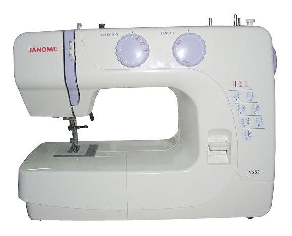 Швейная машина Janome VS52 белый фото 1