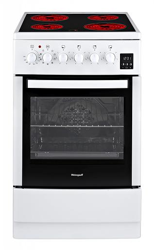 Плита Электрическая Weissgauff WES Е2V16 WE белый фото 1