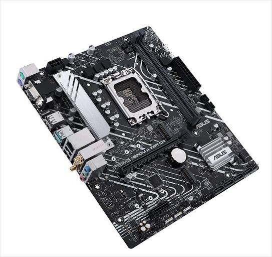 Материнская плата ASUS PRIME H610M-A WIFI D4, LGA1700, B610, 2*DDR4, D-sub+DP+HDMI, SATA 6.0, M.2, USB 3.2*2, USB 2.0*2, mATX; 90MB1C80-M0EAY0 (PRIME H610M-A WIFI D4) фото 2