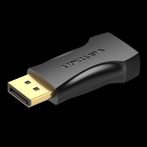 Переходник Vention DisplayPort Male to HDMI Female 4K Adapter Black (HBPB0) фото 1