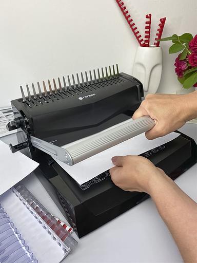 Переплетчик ГЕЛЕОС БП-22 на пластиковую пружину Гелеос БП-22 фото 7