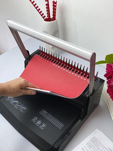 Переплетчик ГЕЛЕОС БП-22 на пластиковую пружину Гелеос БП-22 фото 10