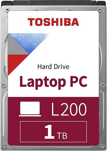 Жесткий диск Toshiba SATA-III 1Tb HDWL110UZSVA Notebook L200 Slim (5400rpm) 128Mb 2.5" фото 1