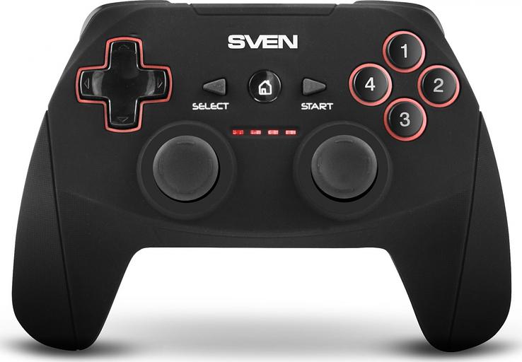 Беспроводной геймпад SVEN GC-2040 (11 кл. 2 мини-джойстика, D-pad, Soft Touch, PC/PS3/Xinput) Sven GC-2040 (SV-015985) фото 1