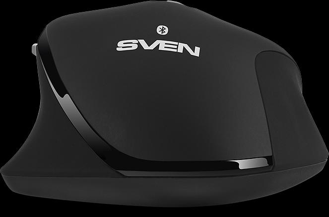 Беспроводная мышь SVEN RX-590SW чрн. (бесш. кл., Bluetooth, 2,4GHz, 6+1кл., ST, 800-1600DPI, блист.) Sven RX-590SW (SV-018375) фото 7