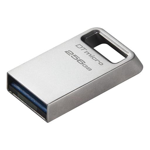 Флеш Диск Kingston 256Gb DataTraveler Micro DTMC3G2/256GB USB3.0 серебристый фото 2