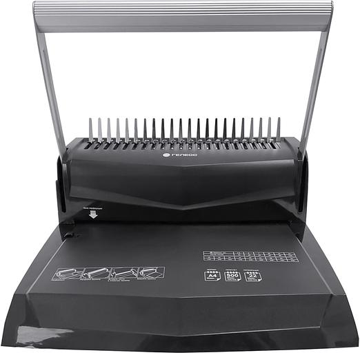 Переплетчик Heleos БП-22 A4/перф.13л.сшив/макс.500л./пластик.пруж. (6-51мм) фото 1