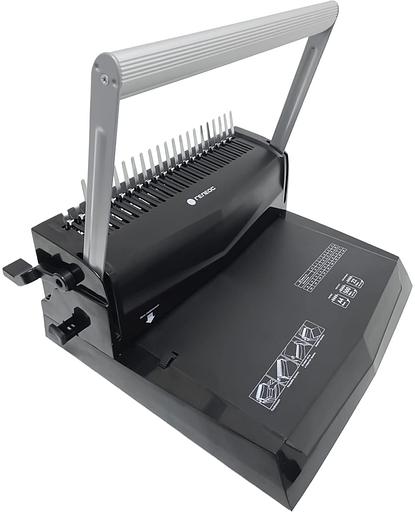 Переплетчик Heleos БП-22 A4/перф.13л.сшив/макс.500л./пластик.пруж. (6-51мм) фото 3