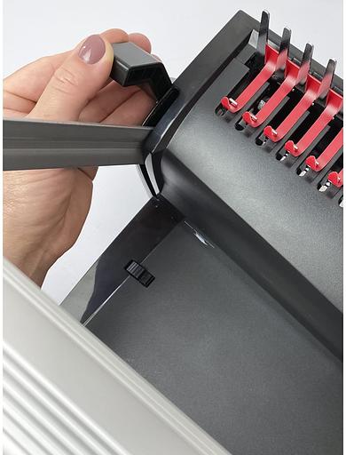 Переплетчик Heleos БП-22 A4/перф.13л.сшив/макс.500л./пластик.пруж. (6-51мм) фото 8