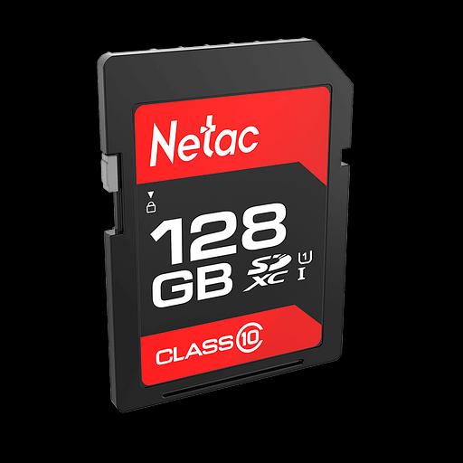Карта памяти Netac P600 SDHC 128GB U1/C10 up to 80MB/s, retail pack фото 1