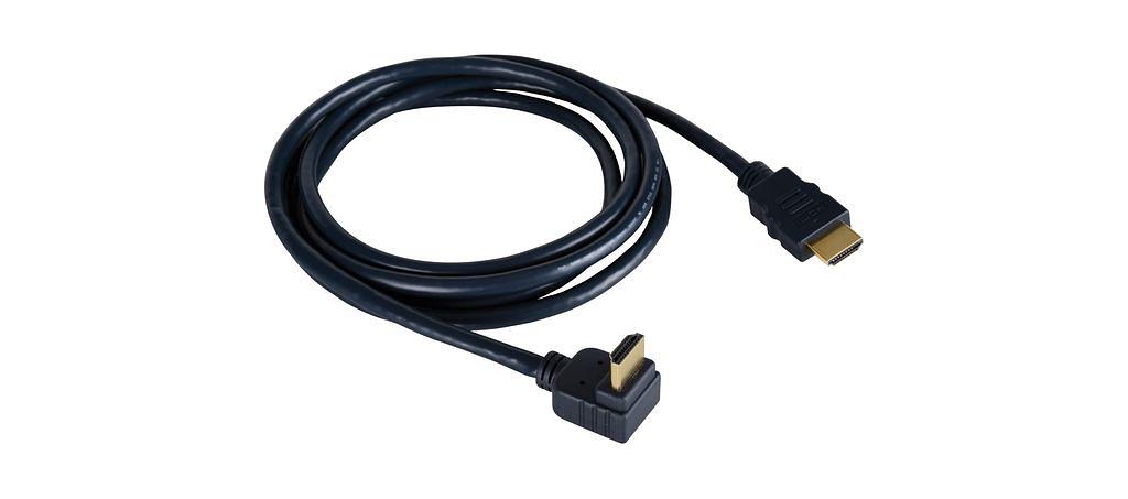 Kramer C-HM/RA-3 Высокоскоростной кабель HDMI с одним угловым разъемом, 0,9 м (97-0143003) фото 1