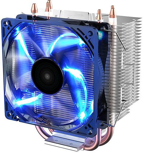Устройство охлаждения(кулер) Deepcool GAMMAXX 300 FURY Soc-AM4/1151/1200/1700 4-pin 18-21dB Al+Cu 130W 435gr LED Ret фото 1