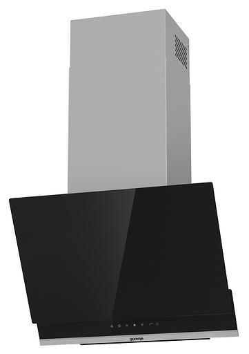 Вытяжка встраиваемая Gorenje WHI649X21P черный управление: сенсорное (1 мотор) фото 2
