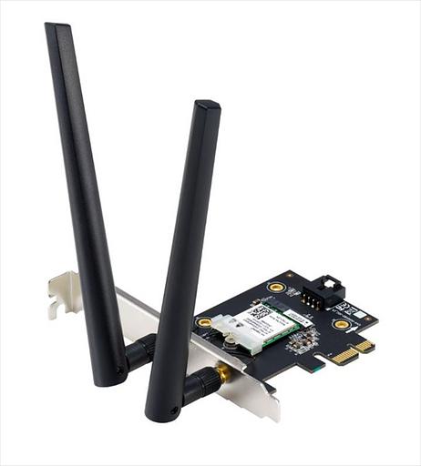 ASUS PCE-AX3000 //WIFI 802.11ax, 2402 + 574Mbpsб PCI-E Adapter, 2 антенны; 90IG07A0-MO0B00 (PCE-AX1800) фото 1