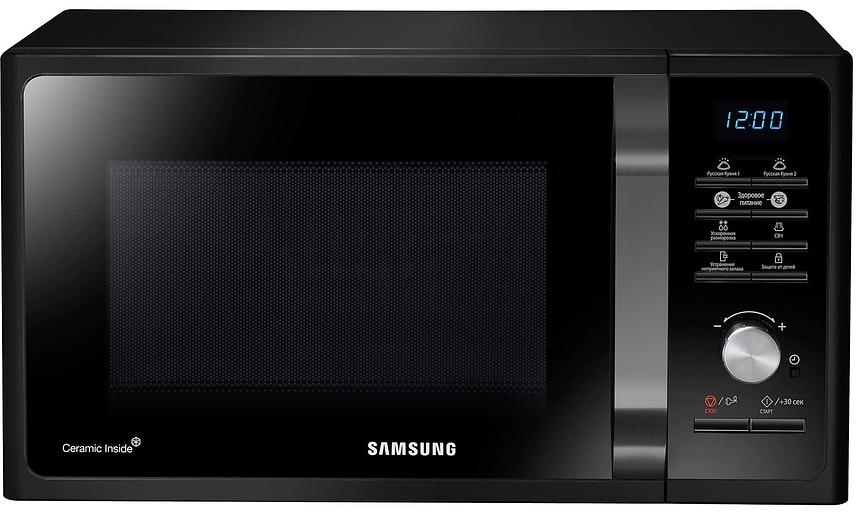 Микроволновая Печь Samsung MS23F302TAK/BW 23л. 800Вт черный фото 1