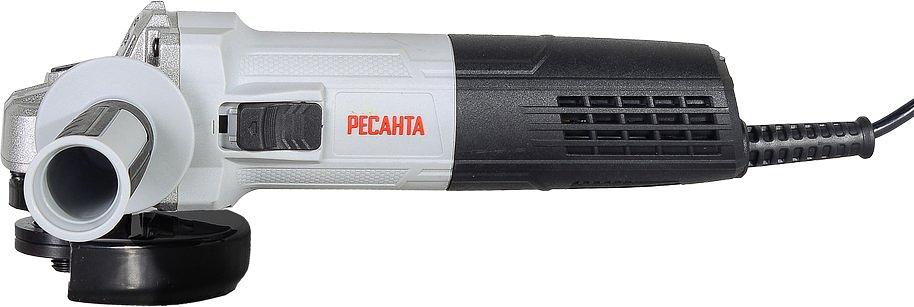 Углошлифовальная машина Ресанта УШМ-125/1100Э 1100Вт 10000об/мин рез.шпин.:M14 d=125мм фото 2