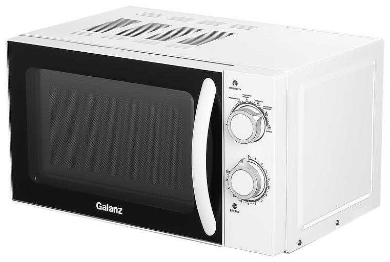 Микроволновая Печь Galanz MOS-2005MW 20л. 700Вт белый фото 2