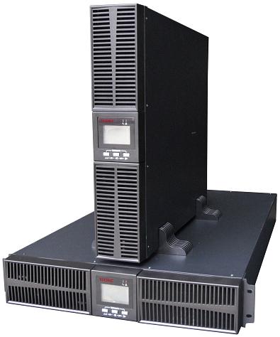 Онлайн ИБП ДКС серии Small Rackmount, 3000 ВА/2700 Вт, 1/1, 8xIEC C13, EPO, USB, RS-232, RJ45, Rack 2U, 6x9Ач DKC SMALLR3A5I фото 1