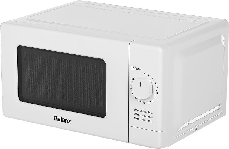 Микроволновая Печь Galanz MOS-2008MW 20л. 700Вт белый фото 4