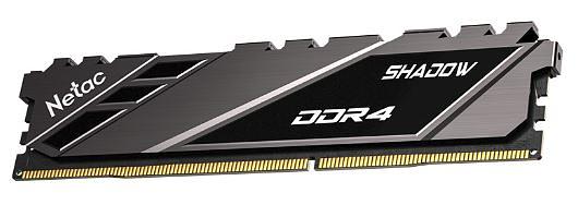Память DDR4 16Gb 3200MHz Netac NTSDD4P32SP-16E Shadow RTL PC4-25600 CL16 DIMM 288-pin 1.35В фото 1