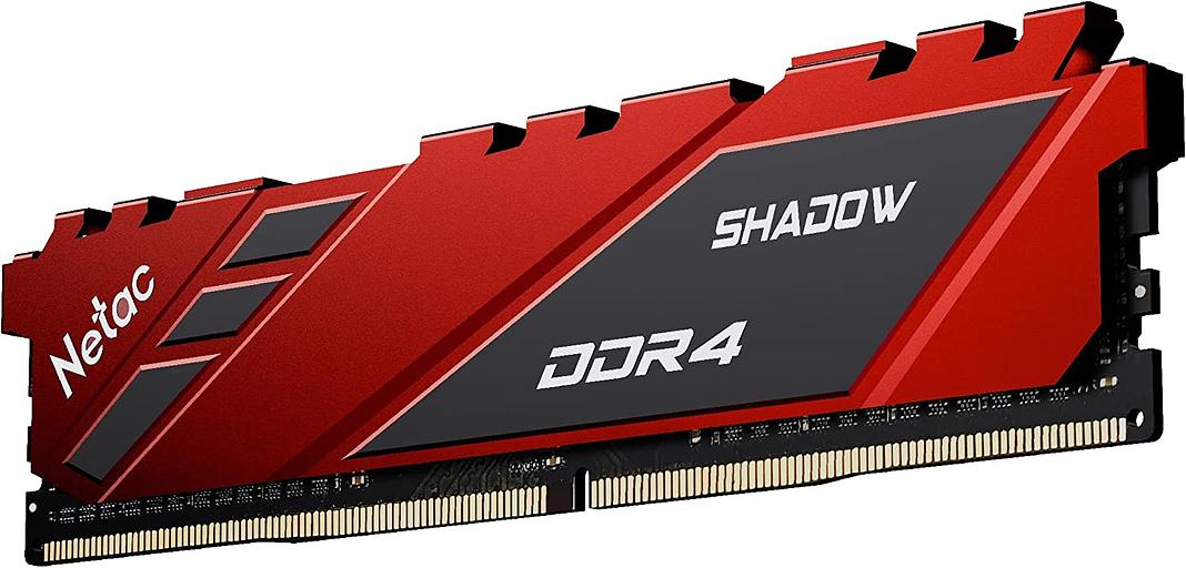 Память DDR4 16Gb 3200MHz Netac NTSDD4P32SP-16R Shadow RTL PC4-25600 CL16 DIMM 288-pin 1.35В фото 4