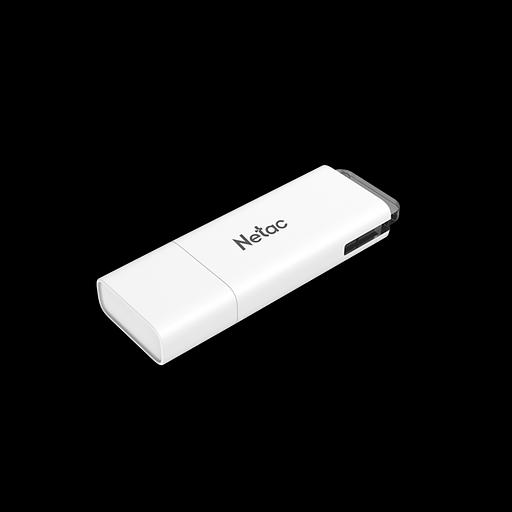 Флеш Диск Netac 16Gb U185 NT03U185N-016G-30WH USB3.0 белый фото 1