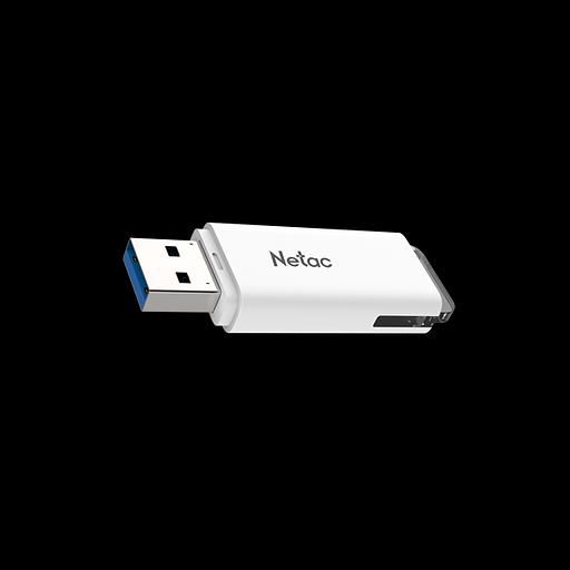 Флеш Диск Netac 16Gb U185 NT03U185N-016G-30WH USB3.0 белый фото 7