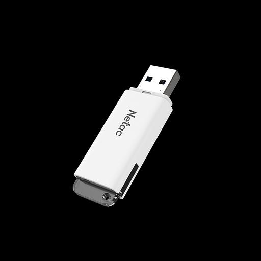 Флеш Диск Netac 16Gb U185 NT03U185N-016G-30WH USB3.0 белый фото 9