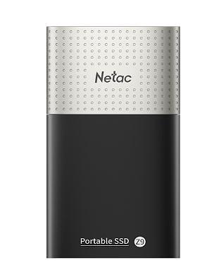 Накопитель SSD Netac USB-C 250Gb NT01Z9-250G-32BK Z9 1.8" черный фото 1