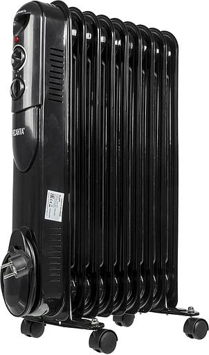 Радиатор масляный Ресанта ОМПТ-9НЧ 2000Вт черный фото 1