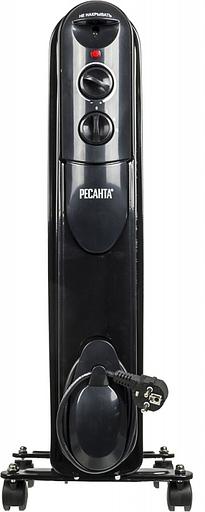 Радиатор масляный Ресанта ОМПТ-9НЧ 2000Вт черный фото 2