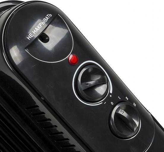 Радиатор масляный Ресанта ОМПТ-9НЧ 2000Вт черный фото 4